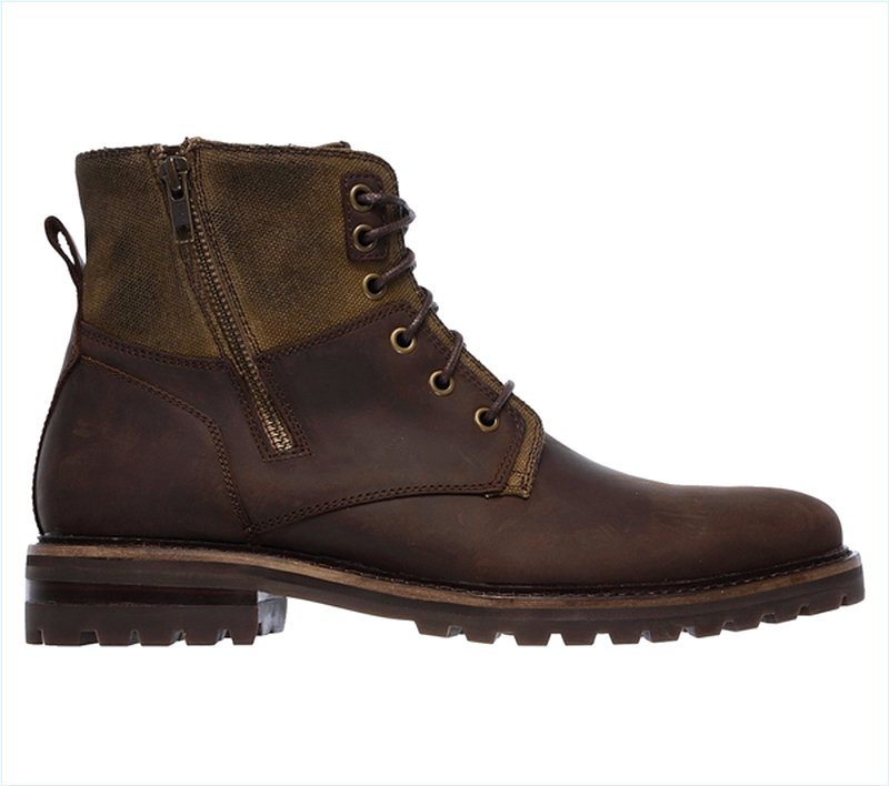  Men Boots: Briggs Brown/Tan