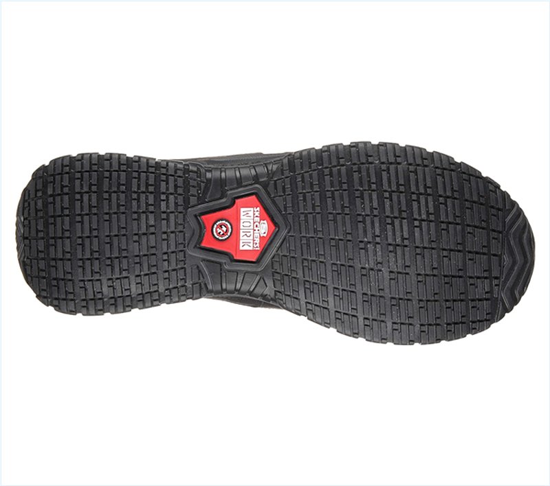  Men Work: Relaxed Fit Soft Stride - Gilbe Comp Toe Black