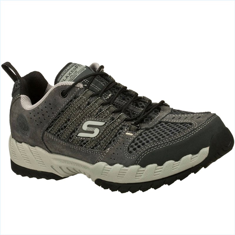  Men Extra Wide Fit (4E) Shoes - Outland Charcoal