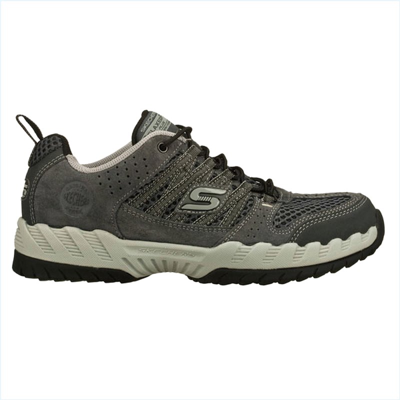  Men Extra Wide Fit (4E) Shoes - Outland Charcoal