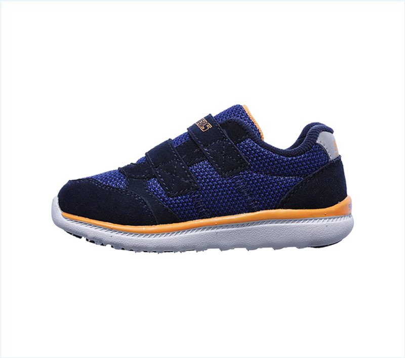  Boys Skech-Trax- Retro Shift Navy/Blue