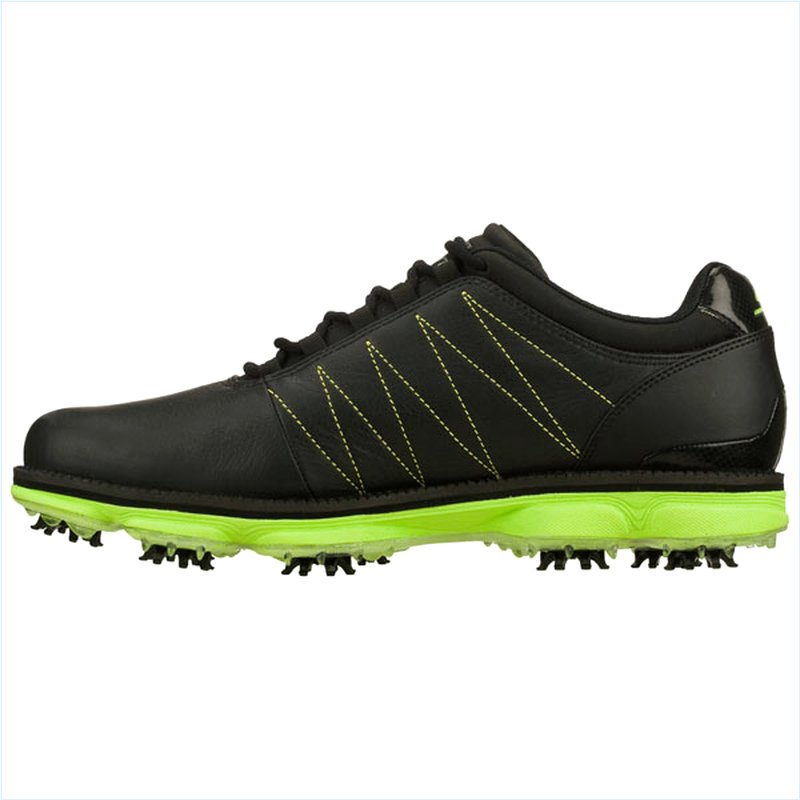  Men Extra Wide Fit (4E) Shoes - Matt Kuchar Official Black/Lime