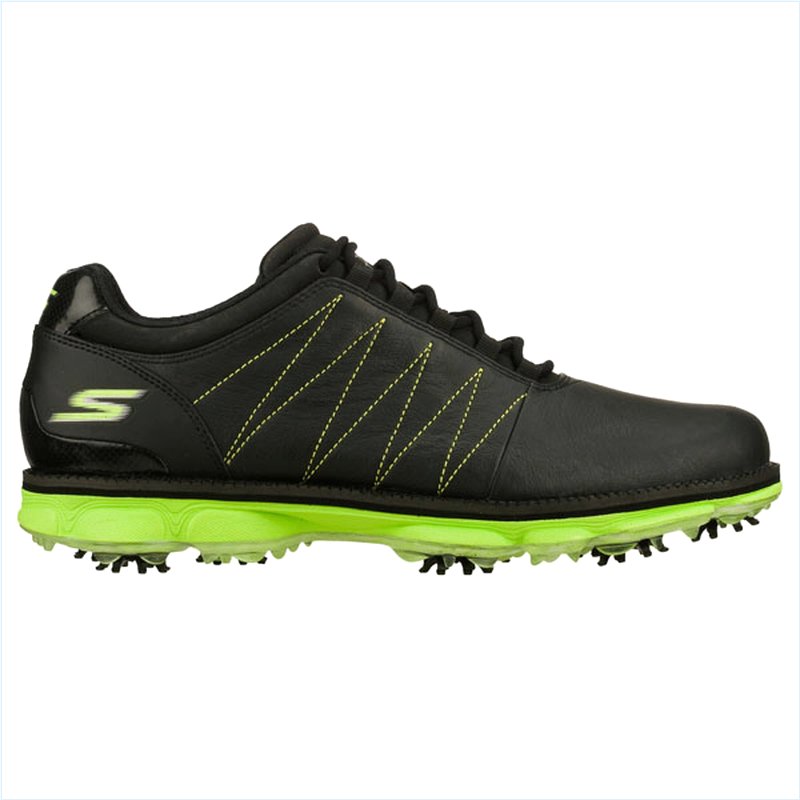  Men Extra Wide Fit (4E) Shoes - Matt Kuchar Official Black/Lime