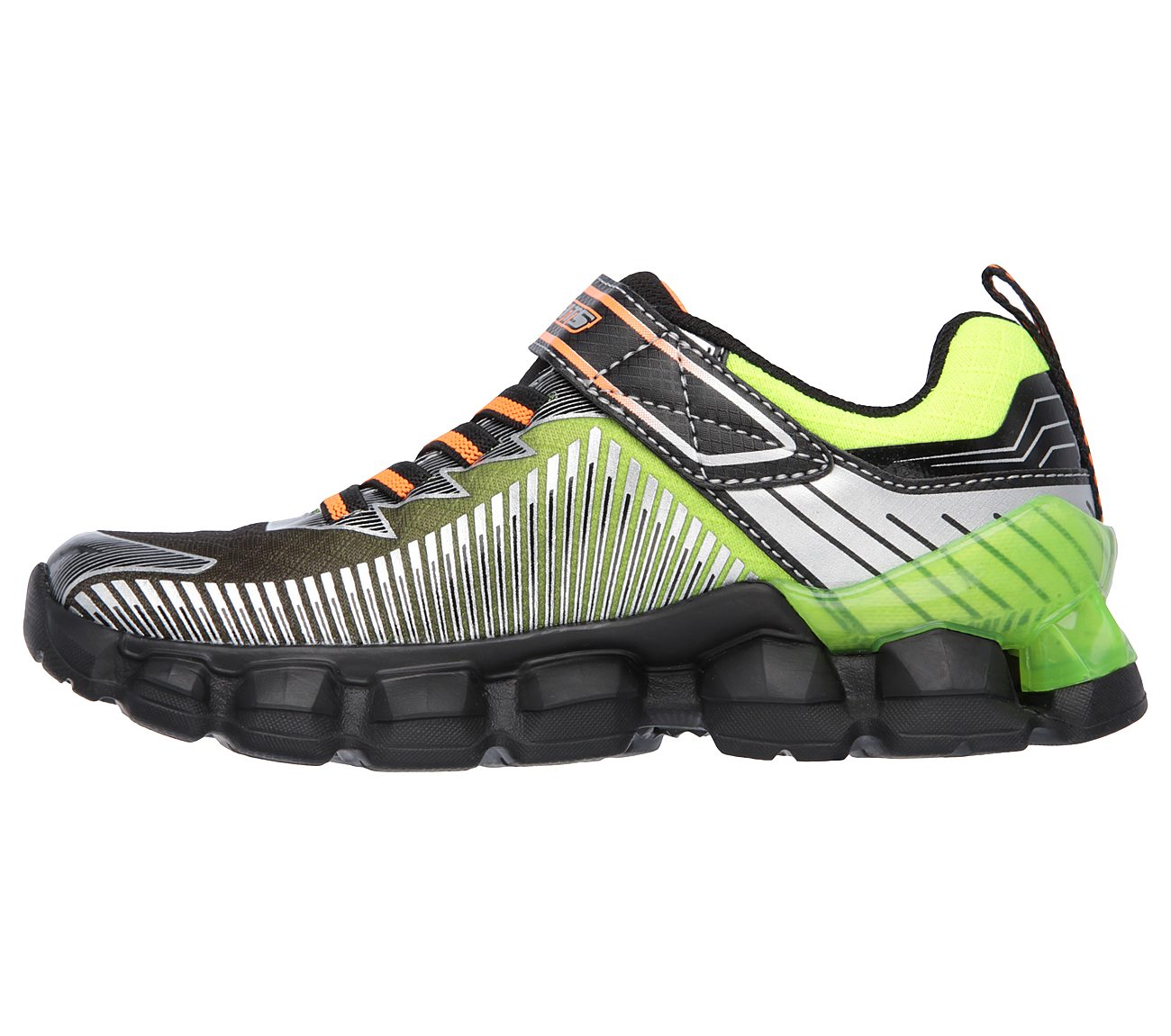  Boys S Lights: Flashpod - Scoria Black/Lime