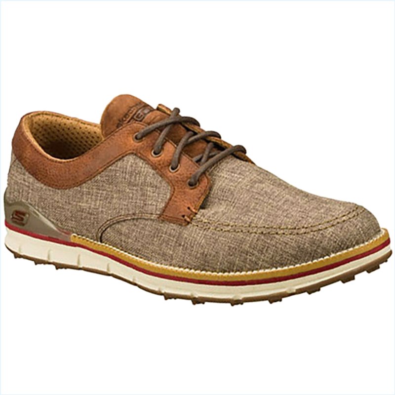  Men Extra Wide Fit (4E) Shoes - Eagle Brown/Multi