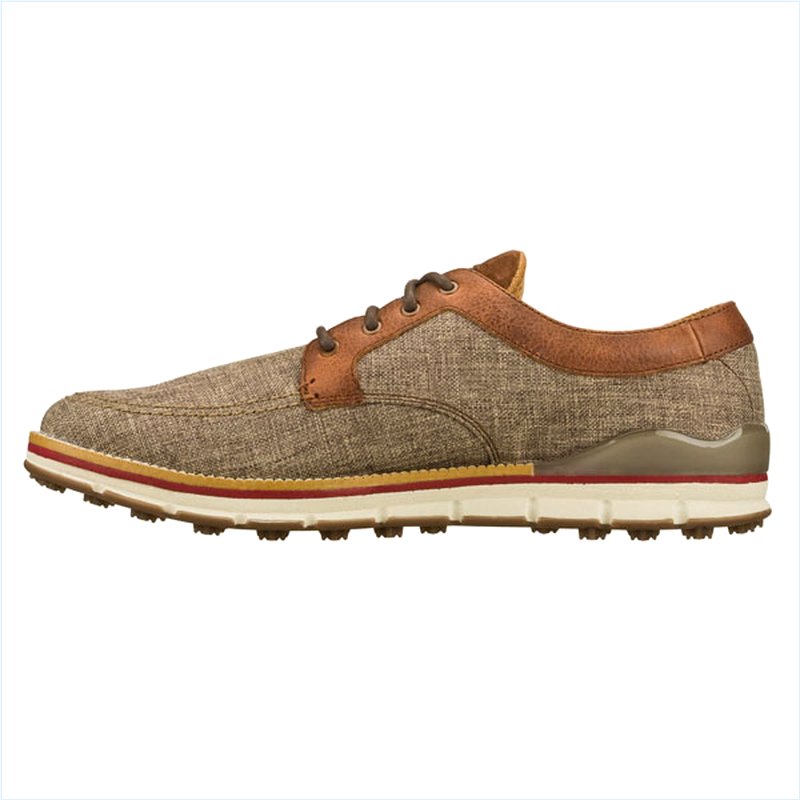  Men Extra Wide Fit (4E) Shoes - Eagle Brown/Multi