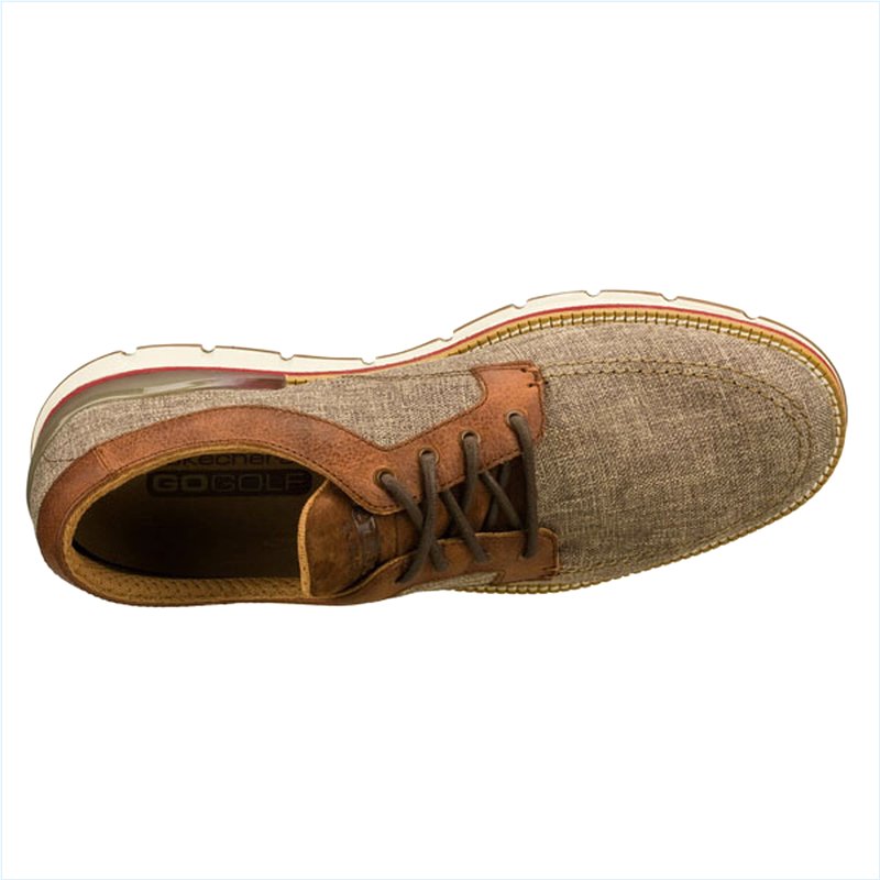  Men Extra Wide Fit (4E) Shoes - Eagle Brown/Multi