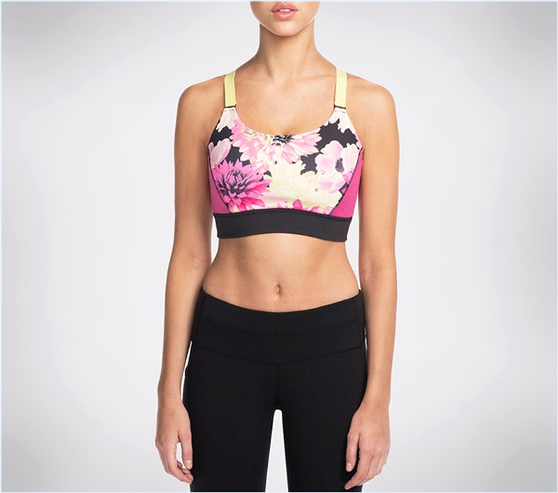  Women Hazel Bra Top Pink/Multi