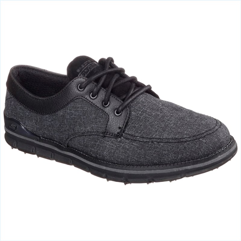  Men Extra Wide Fit (4E) Shoes - Eagle Black