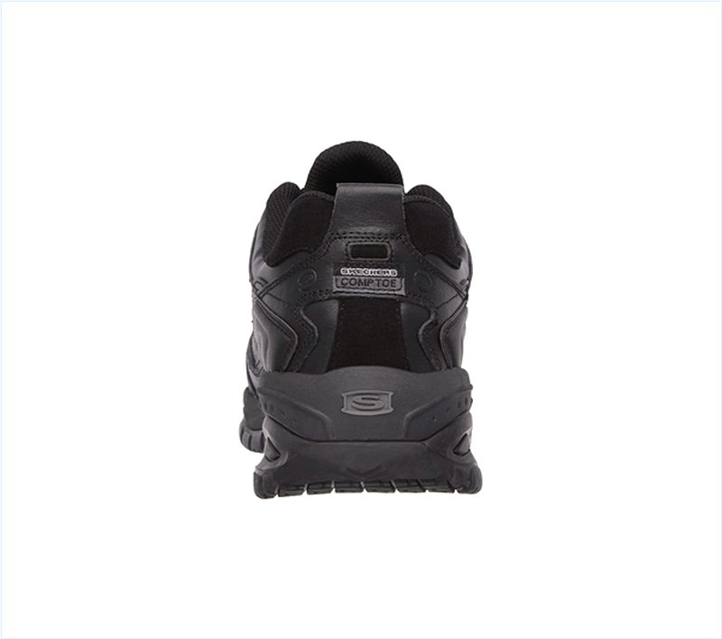  Men Work: Relaxed Fit Soft Stride - Chatham Comp Toe Black