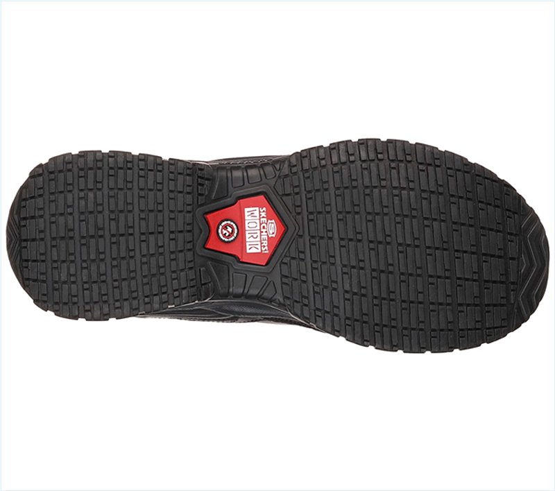  Men Work: Relaxed Fit Soft Stride - Chatham Comp Toe Black