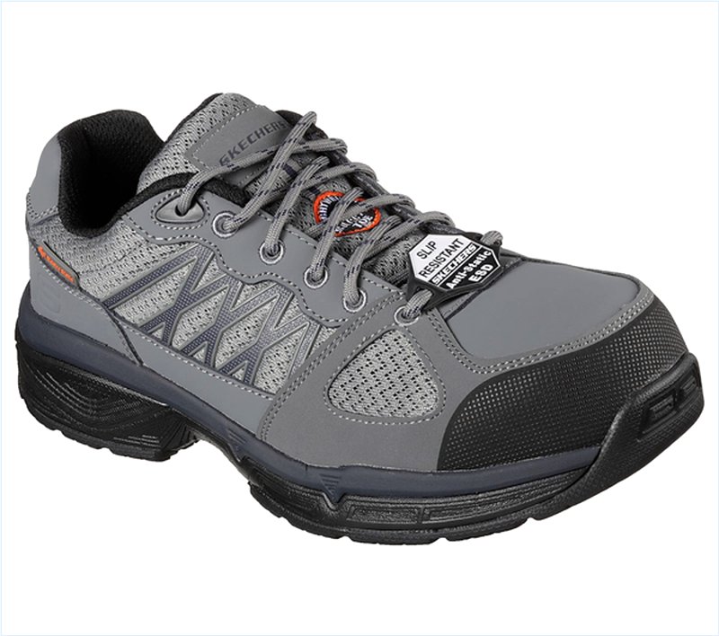  Men Work: Relaxed Fit Conroe - Searcy ESD Gray/Black