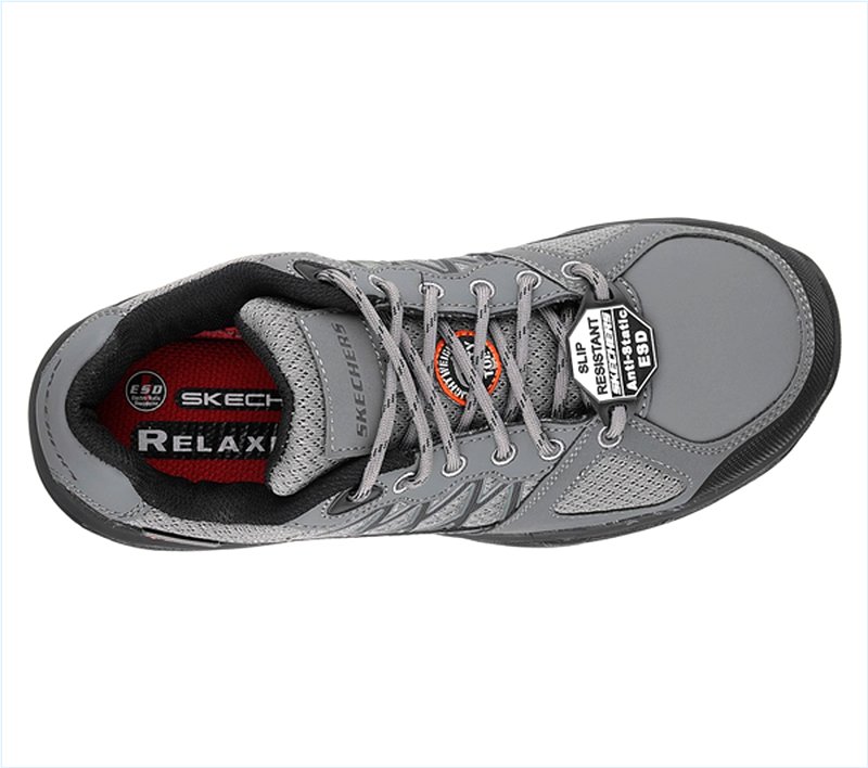  Men Work: Relaxed Fit Conroe - Searcy ESD Gray/Black