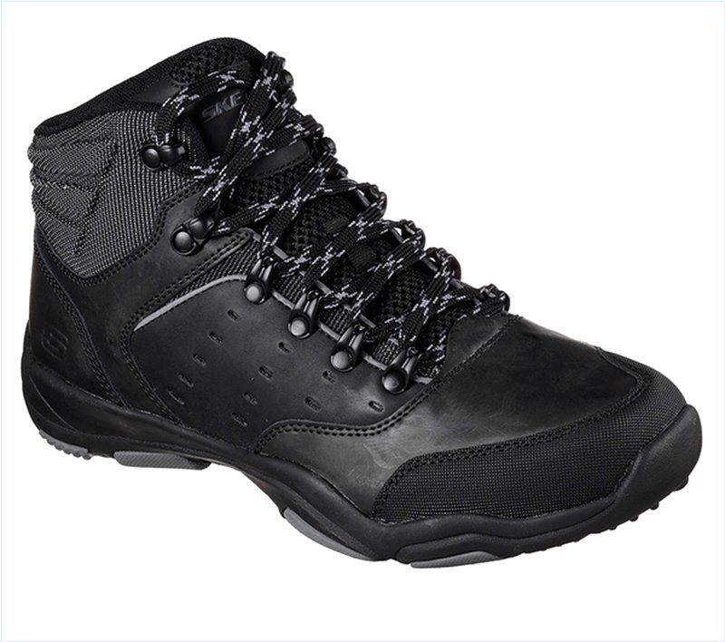  Men Boots: Larson - Sento Black