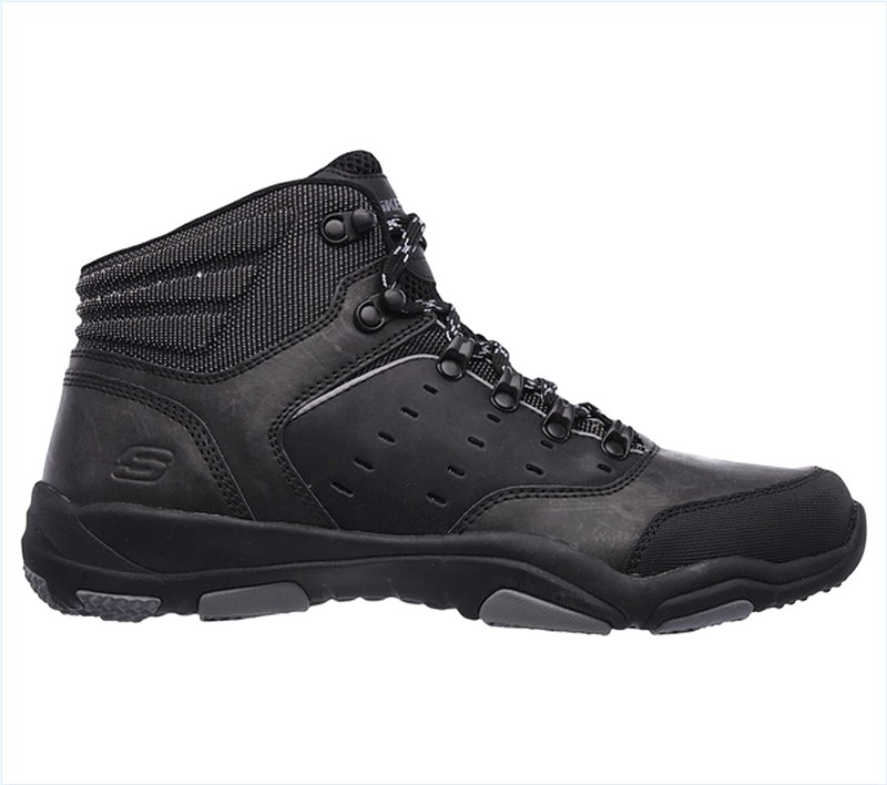  Men Boots: Larson - Sento Black