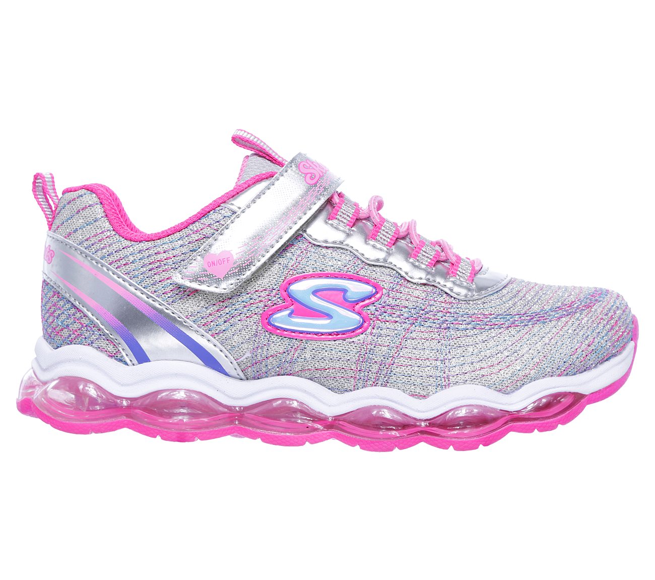  Girls S Lights: Glimmer Lites Silver/Pink