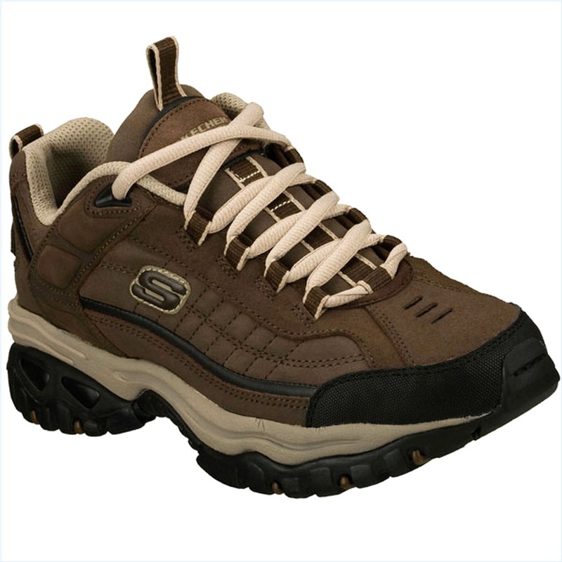  Men Wide Fit (2E) Shoes - Downforce Brown/Taupe