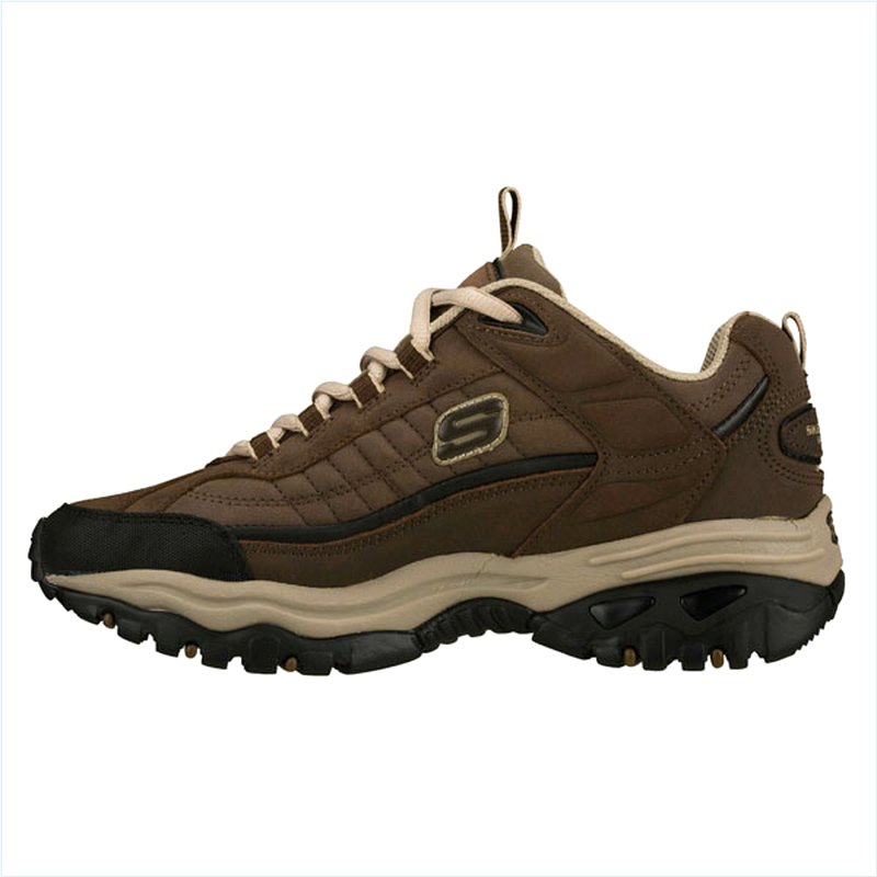  Men Wide Fit (2E) Shoes - Downforce Brown/Taupe