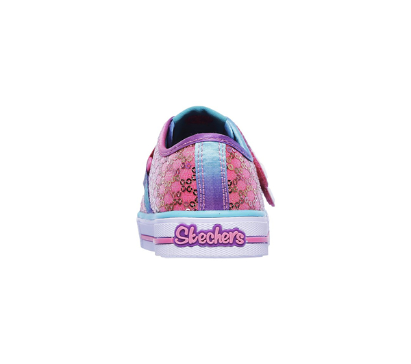  Girls Twinkle Toes: Shuffles - Snazzy Skips Pink/Turquoise