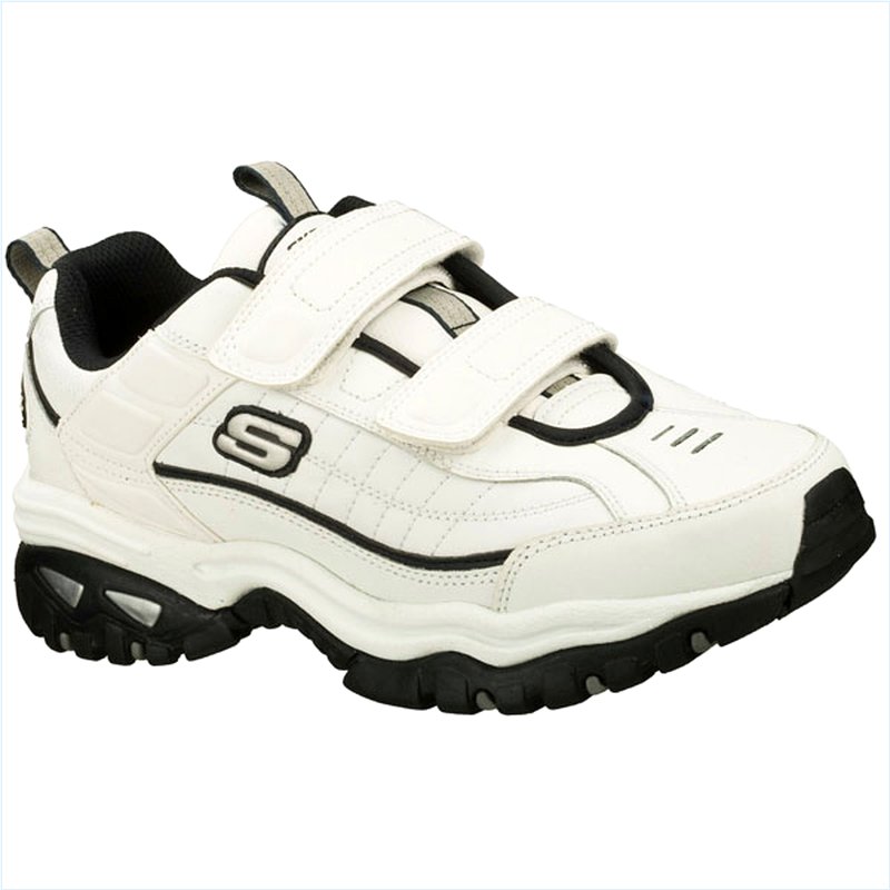  Men Wide Fit (2E) Shoes - Fixed up White/Navy