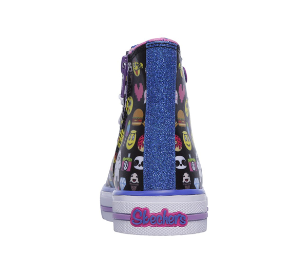  Girls Twinkle Toes: Shuffles - Chat Time Black/Multi