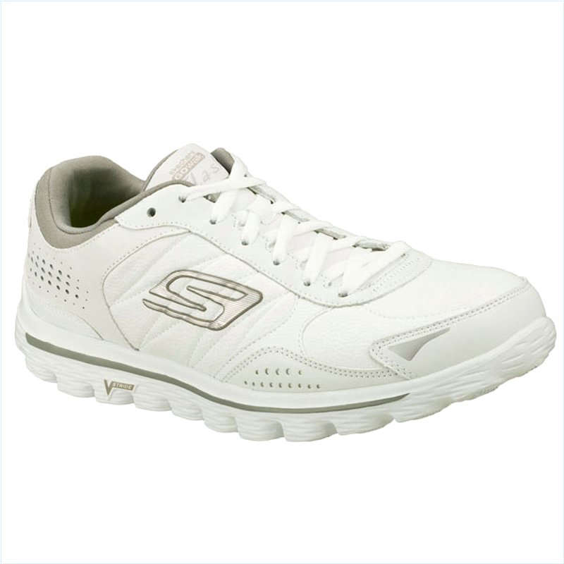  Men Extra Wide Fit (4E) Shoes - Flash LT White/Gray