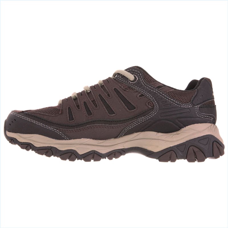  Men Wide Fit (2E) Shoes - Brown/Taupe