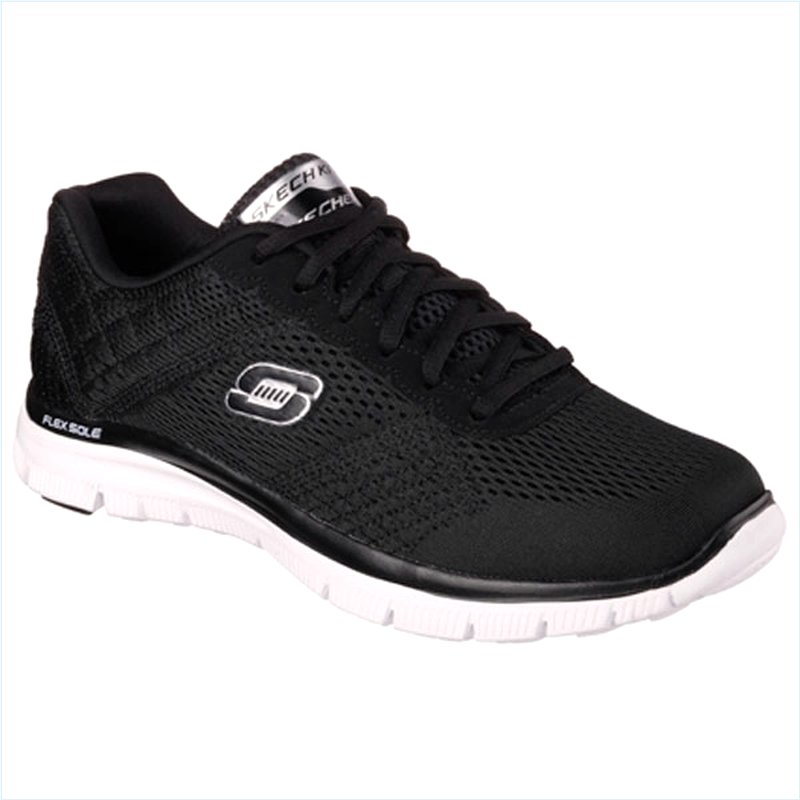  Men Wide Fit (2E) Shoes - Covert Activity Black/White