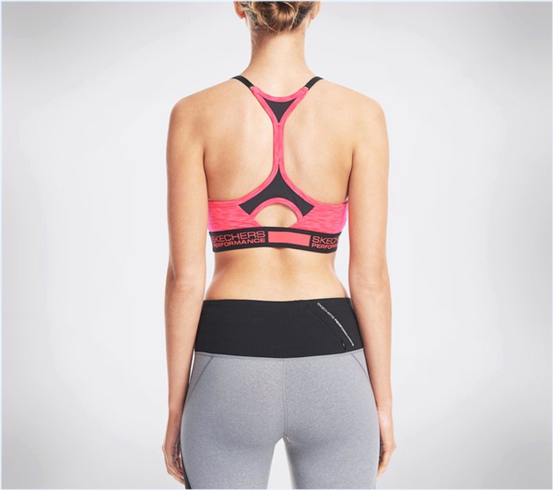  Women Paradise Bra Top Neon Pink