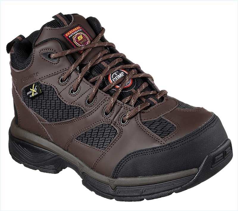  Men Work: Relaxed Fit Conroe - Centerton Comp Toe Brown