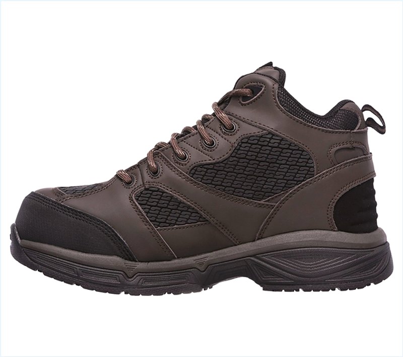  Men Work: Relaxed Fit Conroe - Centerton Comp Toe Brown