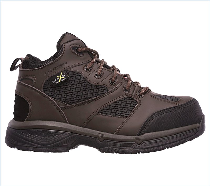  Men Work: Relaxed Fit Conroe - Centerton Comp Toe Brown