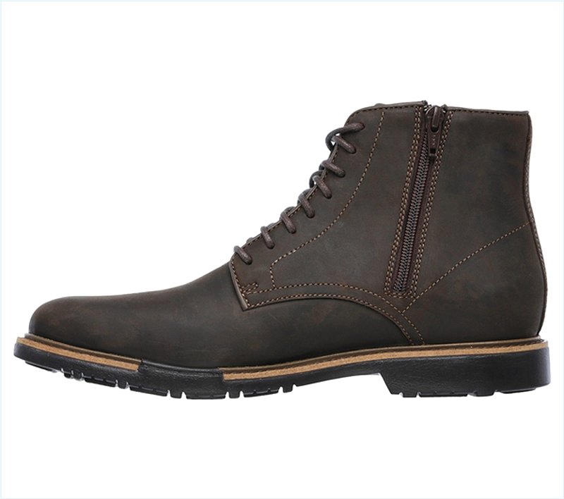  Men Boots: Ashtown Brown