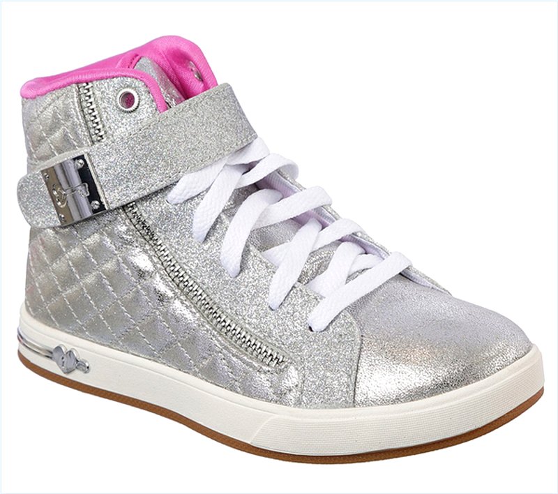  Girls Shoutouts - Quilted Crush Silver/Hot Pink