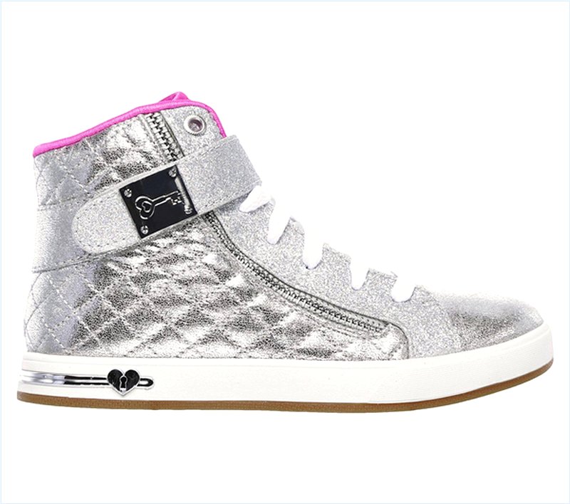  Girls Shoutouts - Quilted Crush Silver/Hot Pink