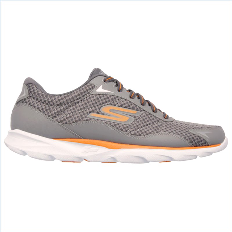  Men Extra Wide Fit (4E) Shoes - Sonic Charcoal/Orange