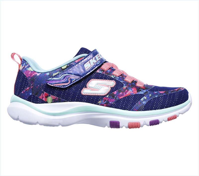  Girls Trainer Lite - Bright Racer Navy/Multi