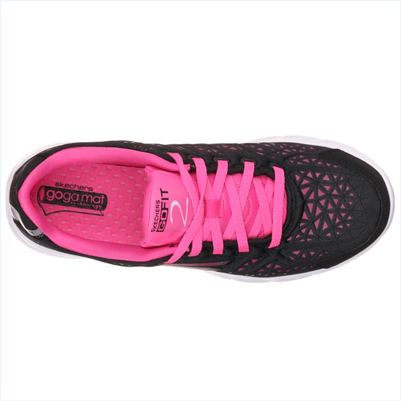  Women Gofit - Presto Black/Hot Pink