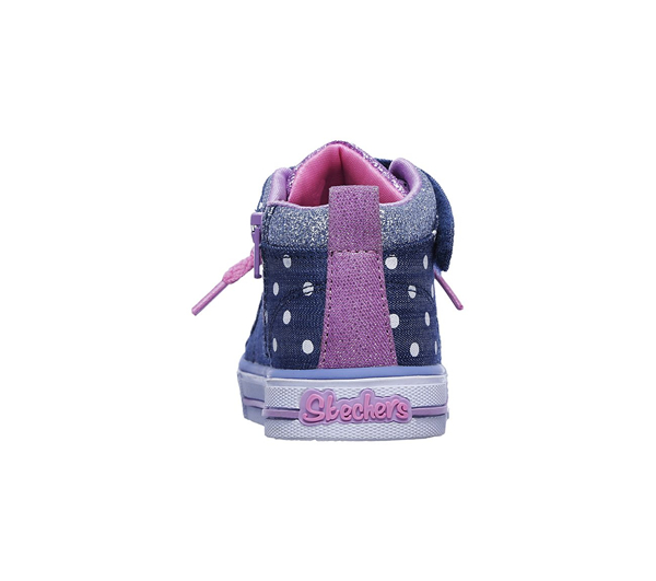  Girls Twinkle Toes: Shuffles - Digity Dots Denim/Multi