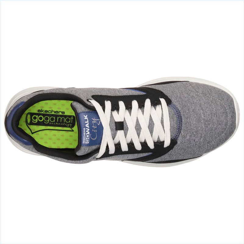  Men Extra Wide Fit (4E) Shoes - Uptown Gray/Black