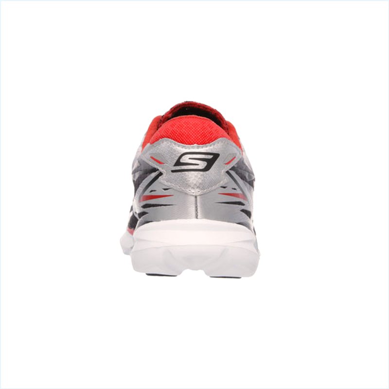  Men Extra Wide Fit (4E) Shoes - Speed Silver/Red