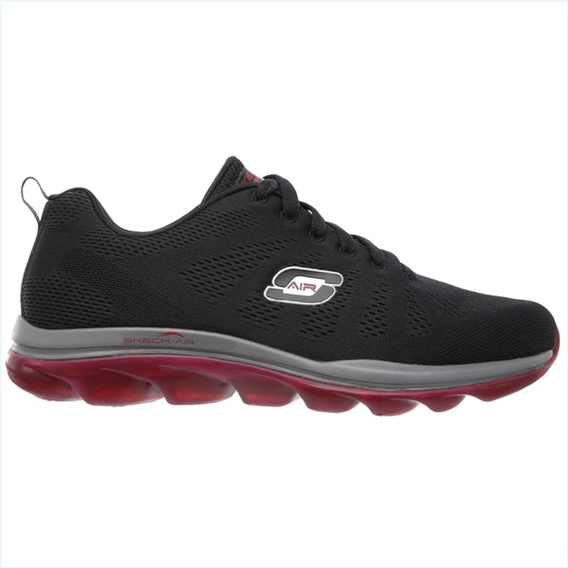  Men Extra Wide Fit (4E) Shoes - Game Changer Black/Red