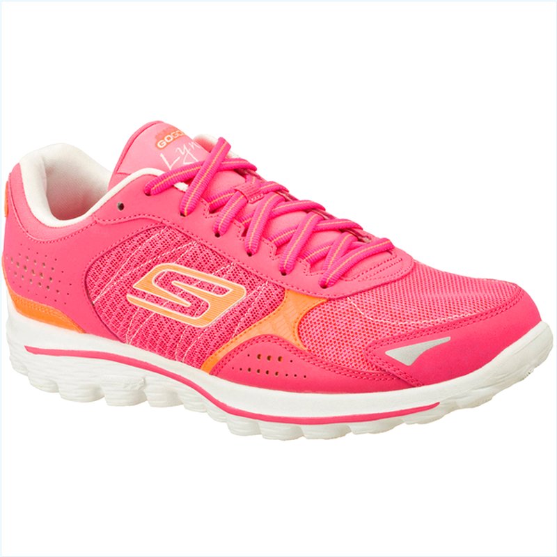  Women GOwalk 2 Golf - Lynx Pink/Orange