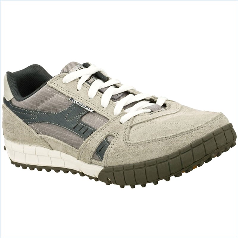  Men Extra Wide Fit (4E) Shoes - Floater Light Gray