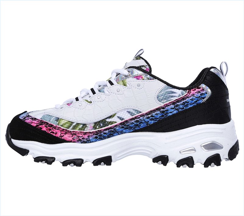  Women D'Lites - Runway Ready White/Black/Multi