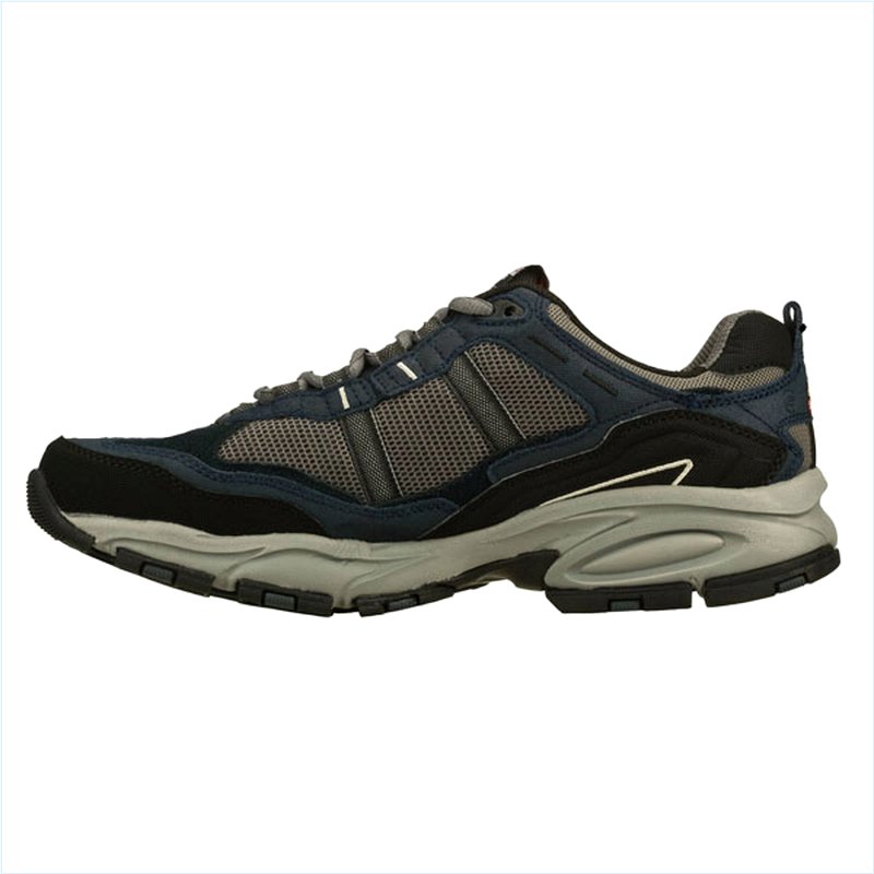  Men Extra Wide Fit (4E) Shoes - Trait Navy/Gray