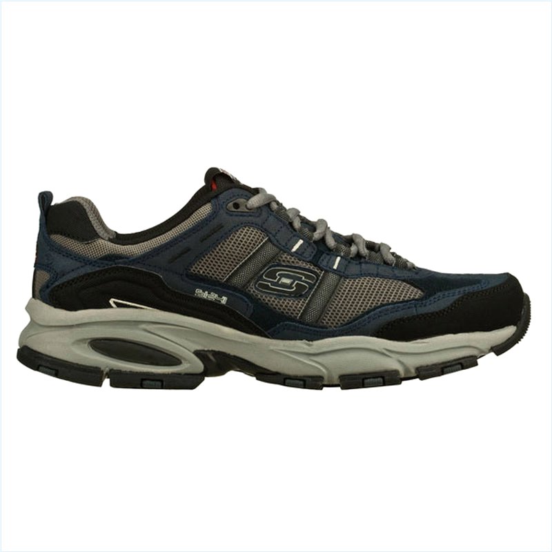  Men Extra Wide Fit (4E) Shoes - Trait Navy/Gray