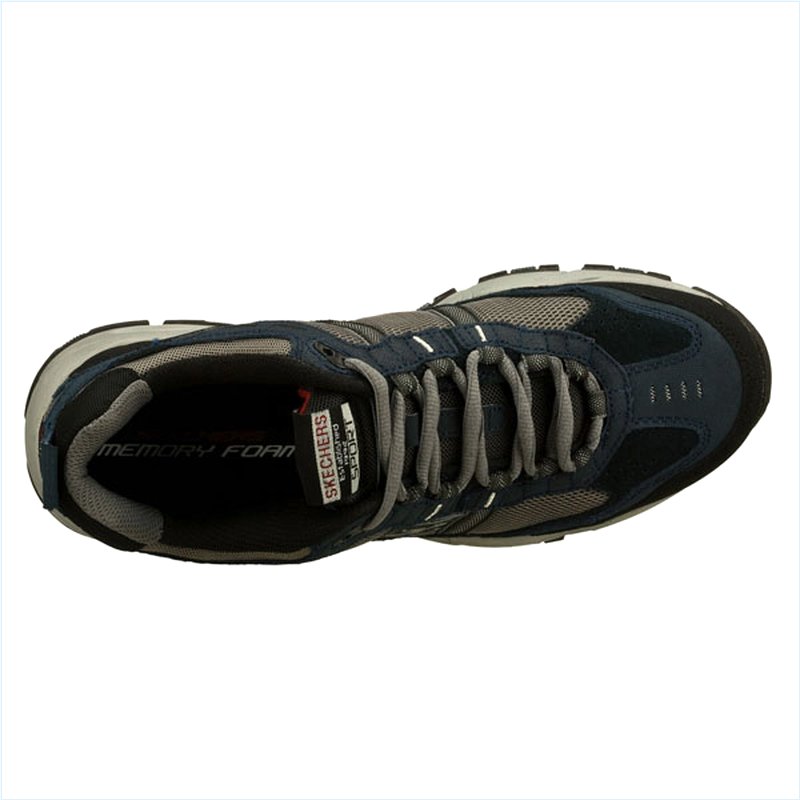  Men Extra Wide Fit (4E) Shoes - Trait Navy/Gray