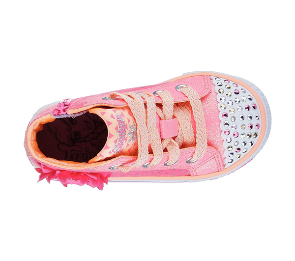  Girls Twinkle Toes: Shuffles - Bloom Boom Pink/Coral