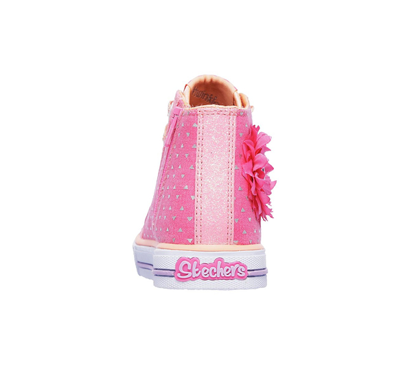  Girls Twinkle Toes: Shuffles - Bloom Boom Pink/Coral